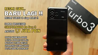 REDMI TURBO 3 Indonesia _ Resmi Bikin GEMPARR !!