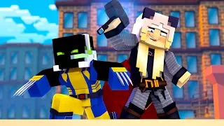 1 TAG im LEBEN eines SUPERHELDEN! - Minecraft [Deutsch/HD]