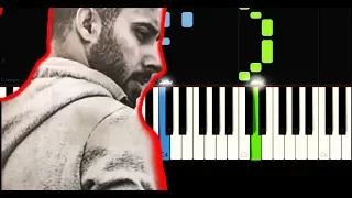 Sancak - Gözümden Düştüğün An - Piano Tutorial by VN