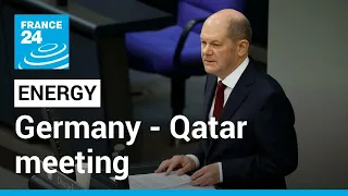 Germany - Qatar meeting: Olaf Scholz hosts Emir of Qatar in Berlin • FRANCE 24 English