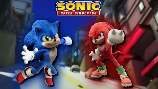 Getting Movie Sonic Tails Knuckles And City Escape World Early! (Sonic Speed Simulator)