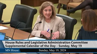 House Rules and Legislative Administration Committee 5/19/24 - Part 2