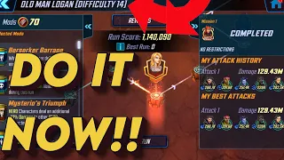 HUGE GAME BREAKING EXPLOIT FOR LOGAN TRIALS! ANYONE CAN GET HIM! MARVEL Strike Force