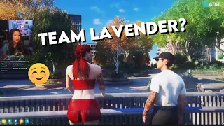 APRIL and MARTY have a deep talk | Team Lavender? | GTA rp 4.0 | Nopixel