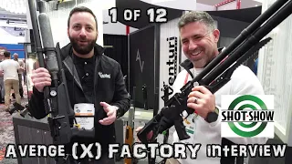 NEW Air Venturi Avenge - X (FACTORY INTERVIEW) Regulated PCP Airgun, Modular Rifle - SHOT Show 2023