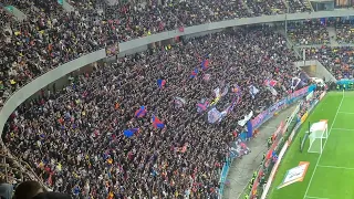 Atmosferă de vis și asistență record la FCSB - CFR Cluj | 4K