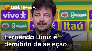 Fernando Diniz é demitido da seleção brasileira, que pode ter Dorival Júnior como novo técnico
