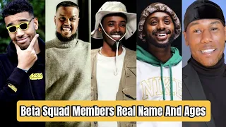 Beta Squad Members Real Name And Ages 2023 || Niko Omilana, Chunkz, Aj Shabeel, Sharky, KingKennyTv