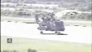 S-92 helicopter autorotation (power off landing)