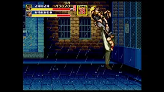 Streets of Rage 2 - Zamza & Barbon! SECRET CHARACTER!