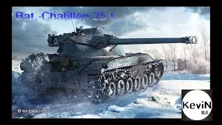 Стрим: Bat.-Châtillon 25 t. Учимся играть. (Взвод)