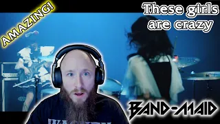 BAND-MAID / from now on - this japanese girls are crazy! EPIC song Satan_dk Reaction