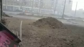 Ураган в Харькове 18.07.2016г