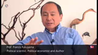 5 minutes with Prof. Francis  Fukuyama on governance