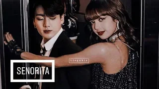 🐰Lizkook🐱 Lisa (blackpink) & Jungkook (bts) • senorita • [fmv]