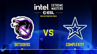 Outsiders vs Complexity | Map 3 Inferno | IEM Katowice 2023