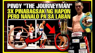 PINOY "THE JOURNEYMAN" 3X PINABAGSAK NG KALABANG HAPON PERO NANALO PA VIA TKO!