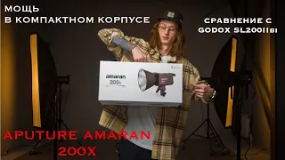 Мощь в компактном корпусе | Видеосвет Aputure Amaran 200x