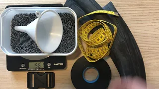 Make a freediving neck weight in 10 minutes