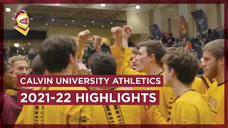 Calvin University Athletics 2021-22 highlights
