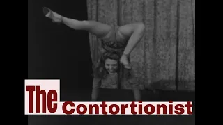 FEMALE CONTORTIONIST  1940s CIRCUS SIDESHOW NOVELTY FILM   XD82895