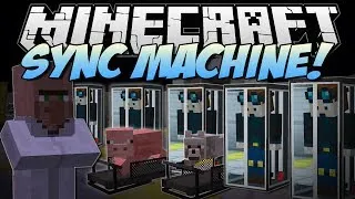 Minecraft | SYNC MACHINE! (Piggy Treadmills & Clones!) | Mod Showcase