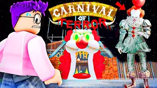Can We Escape This HAUNTED CARNIVAL In ROBLOX?! (Carnival of TERROR!)