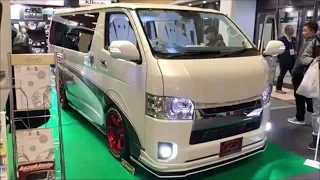 【大阪オートメッセ 2019】トヨタ ハイエース（HIACE）舞杏（BUAN）2019ver Sports Style Buanの紹介（1GD-FTV）