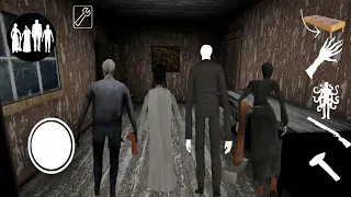 Playing as Grandpa, Evil nun, Slendrina, Slenderman in Granny's Old House | Granny Mod Menu