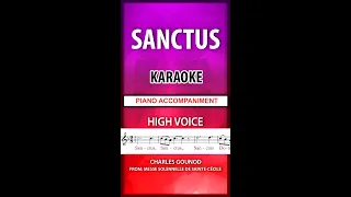 Sanctus / Gounod / Karaoke for MOBILE