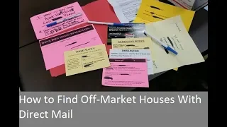 How to Buy Off-Market Properties Using Direct Mail