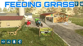 How to feed grass to cows in farming simulator 23