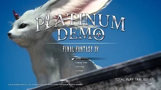 【FF15】PLATINUM DEMO – FINAL FANTASY XV プレイ動画