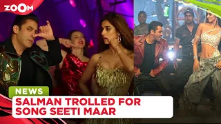 Salman Khan brutally TROLLED for his new song Seeti Maar from Radhe starring Disha Patani