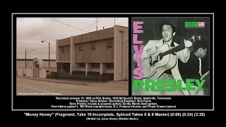 *(1956) RCA ''Money Honey'' (Fragmen, Take 10 Incomplete, Spliced Takes 5 & 6 Master) Elvis Presley