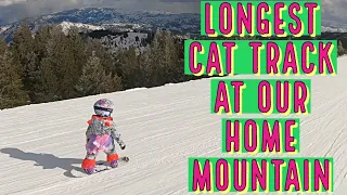 LONGEST CAT TRACK AT OUR HOME MOUNTAIN BOGUS BASIN