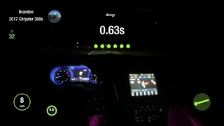 2017 Chrysler 300s 5.7 First 1/4 Mile Dragy Attempt