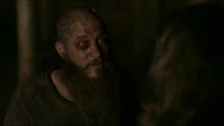Ragnar Lothbrok and King Ecbert share thoughts about the Gods Season 4 Episode 14