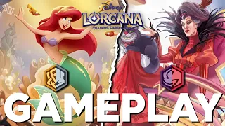 META Matchup! Amber Steel Songs vs. Amethyst Ruby Mid-Range || Disney Lorcana GAMEPLAY