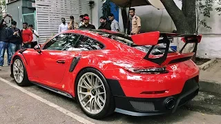 Indian Supercar Collector Unveils New Porsche 991 GT2 RS + First Time on the Road