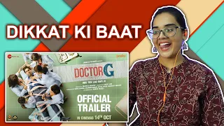 Doctor G - Official Trailer REACTION | Ayushmann K | Rakul P | Shefali S | Neha M.