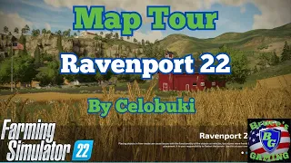 FS22|Ravenport 22 New Mod Map Tour|Live 18+ #Celobuki