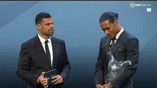 🔥virgil van dijk WINS UEFA BEST PLAYER AWARD 2018/2019🔥