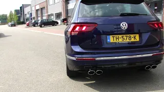 VW TIGUAN 1.4 R LINE MK2 EXHAUST SOUND SPORTUITLAAT UITLAAT by www.maxiperformance.nl