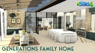 GENERATIONS FAMILY HOME | Machinima | No CC | The Sims 4 Stop Motion