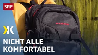 Tagesrucksack im Test: Einen guten Rucksack gibt es ab 40 Franken | 2019 | Kassensturz | SRF