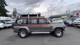 SOLD: 1990 Nissan Safari (Patrol)4x4 TD42 diesel 4.2L  VRGY60  102,500km JDM RHD