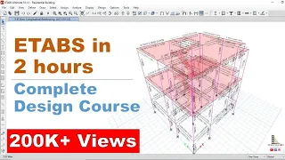 ETABS in 2 hours | A complete design course