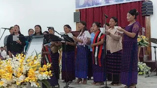 TTBC Church Board Women Group singing on Revival 2024