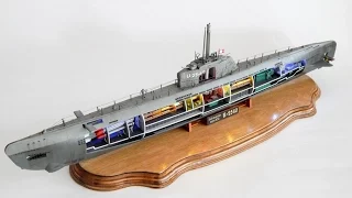 1/144 Uboat with Interior& lights - Revell - complete build